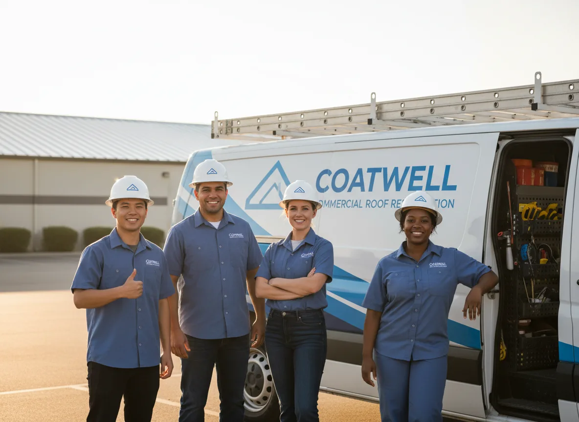 Commercial roof coating company in Marshallville, GA